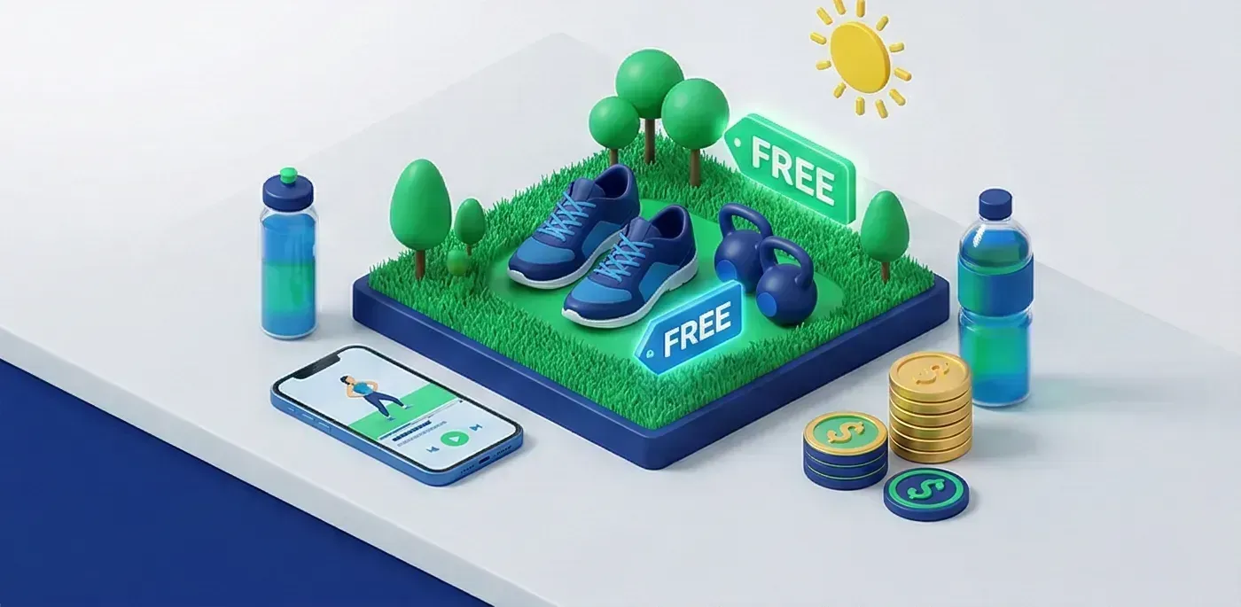 Sparen im Fitnessstudio : Kostenlose Trainings-Alternativen