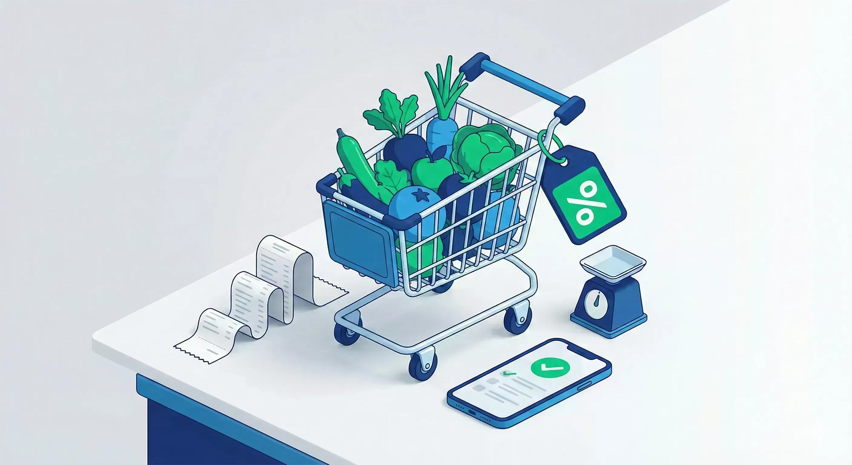 Tricks zum Sparen beim monatlichen Lebensmitteleinkauf