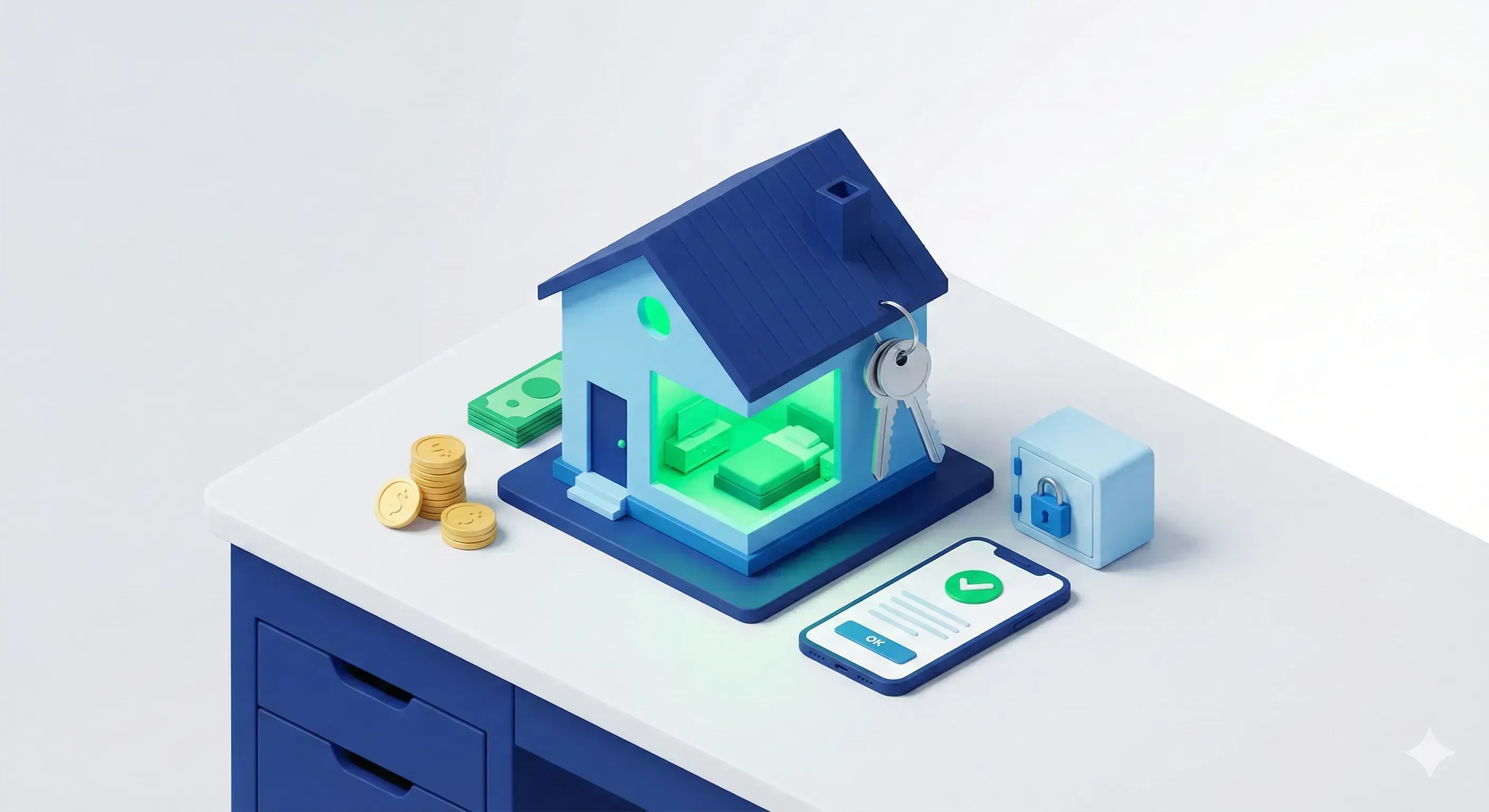 Wie man ein Zimmer oder einen Keller vermietet, um passives Einkommen zu erzielen