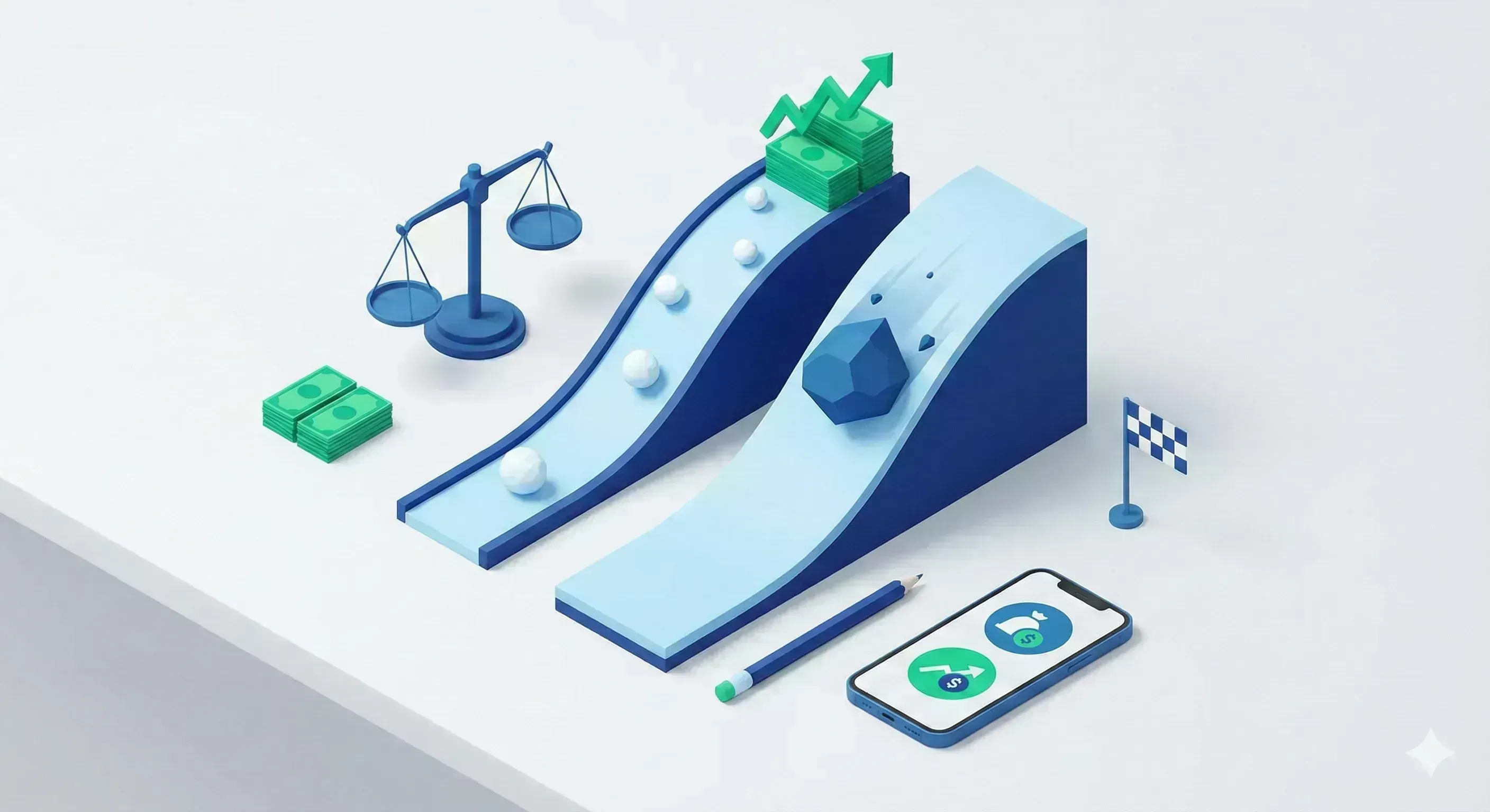 Schneeball- vs. Lawinen-Methode: Der Weg aus den Schulden