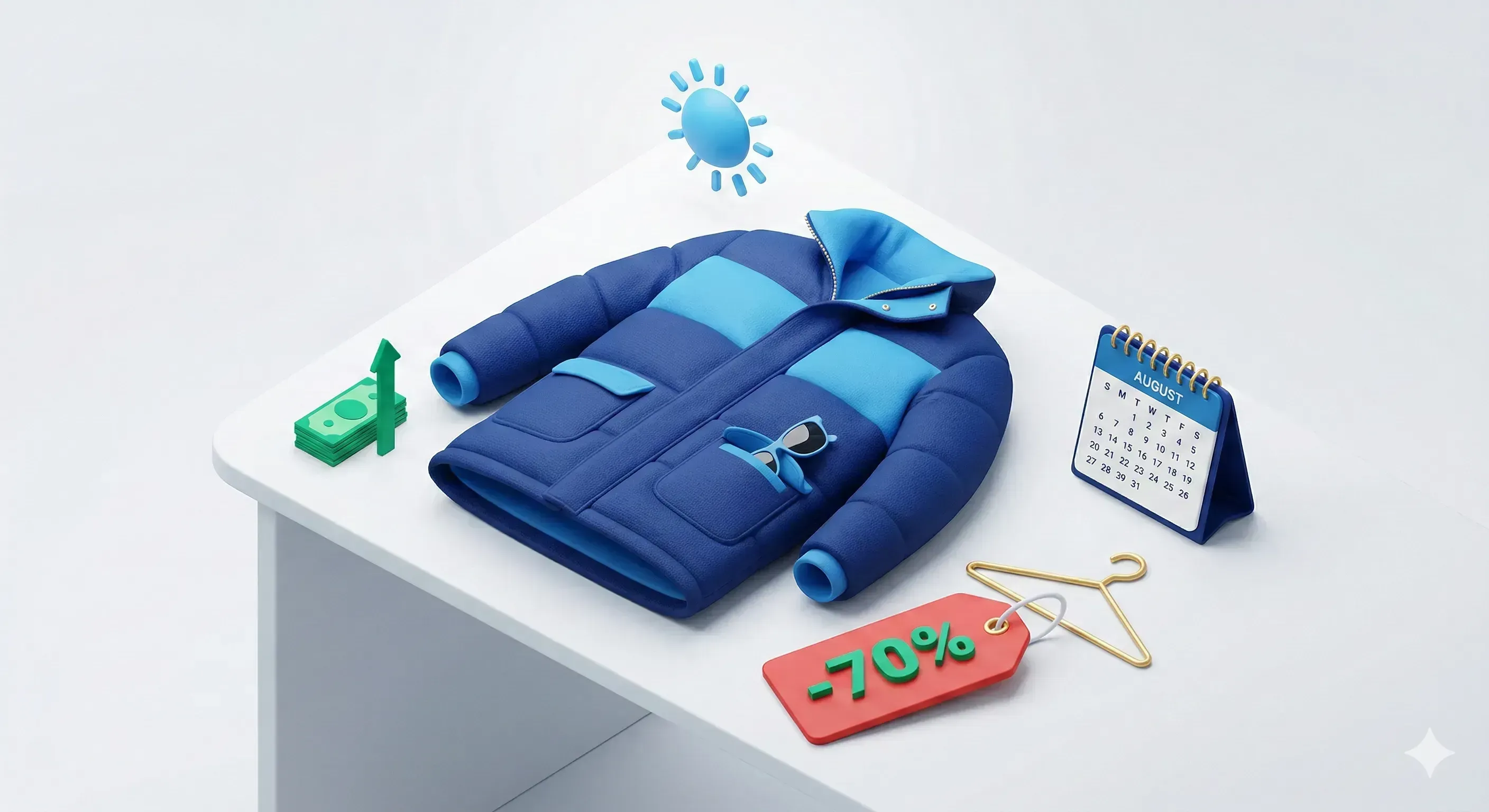 Antizyklisch kaufen: Das klügste Sparen bei Kleidung