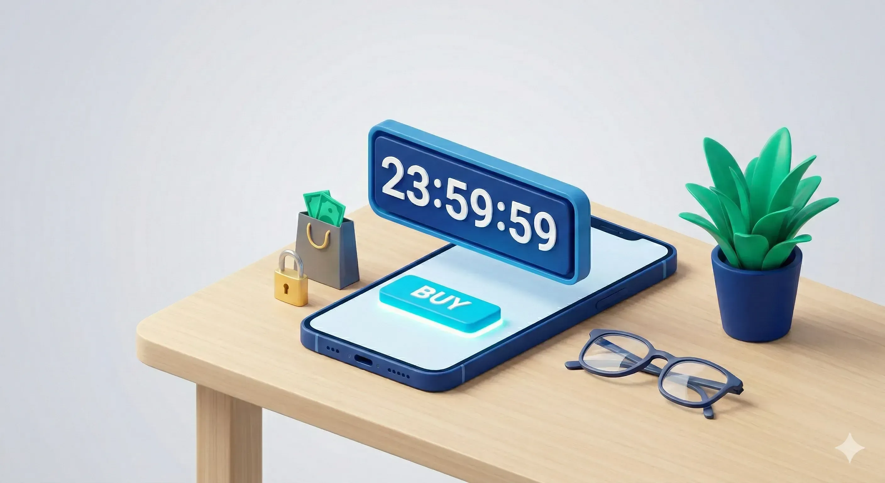 Impulskäufe stoppen : Der unfehlbare 24-Stunden-Trick