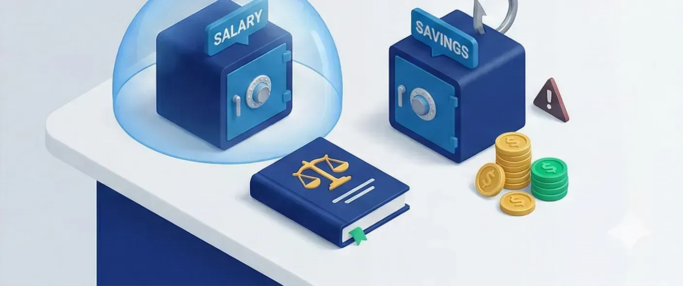 Unterschied zwischen Lohnpfändung und Kontopfändung