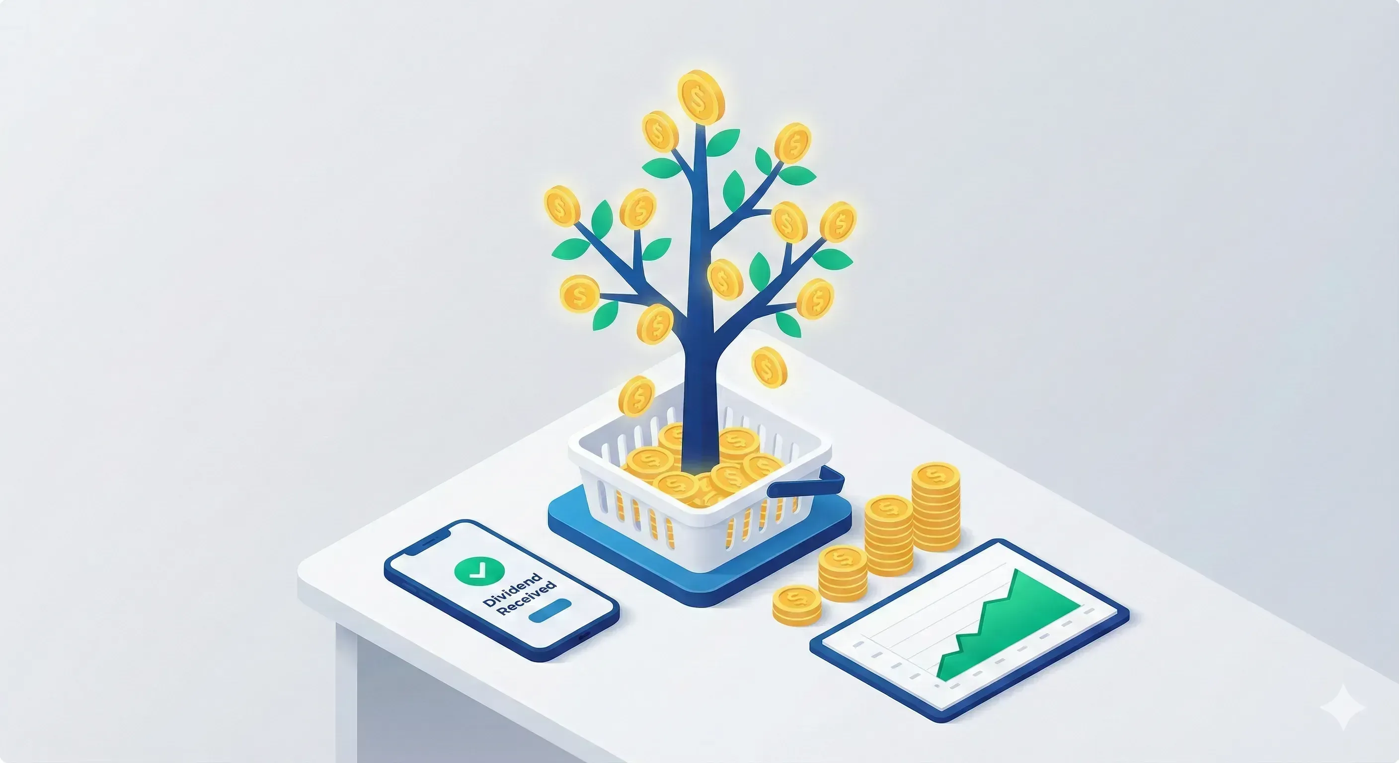 In Dividenden investieren: Monat für Monat passives Einkommen