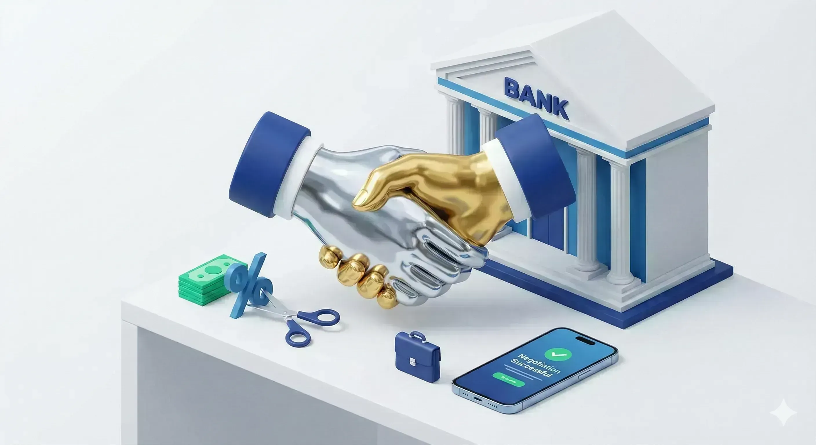 Bankverhandlungen: So senken Sie Ihre Kreditzinsen