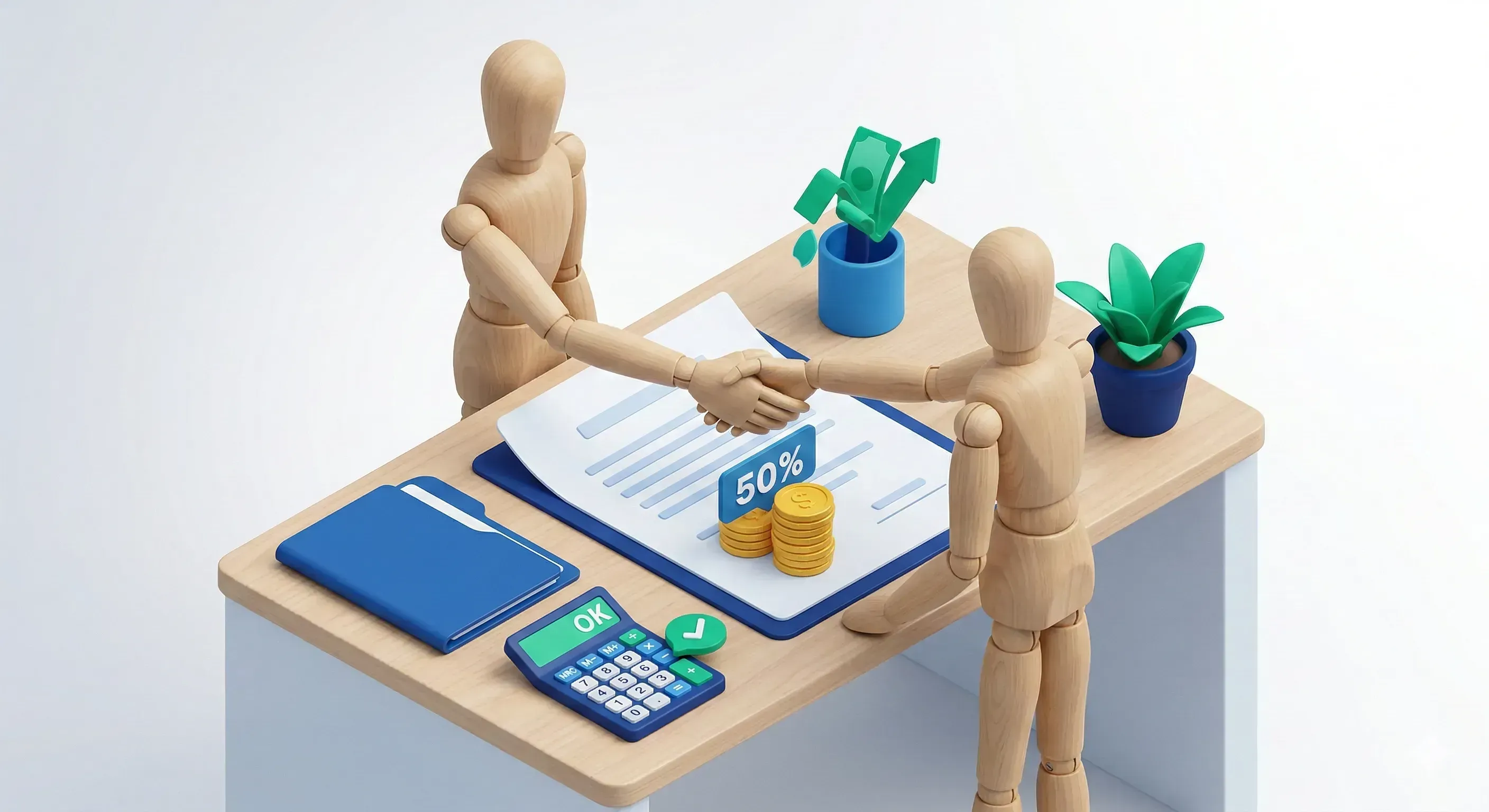 Wie Sie einen realistischen Schuldennachlass aushandeln