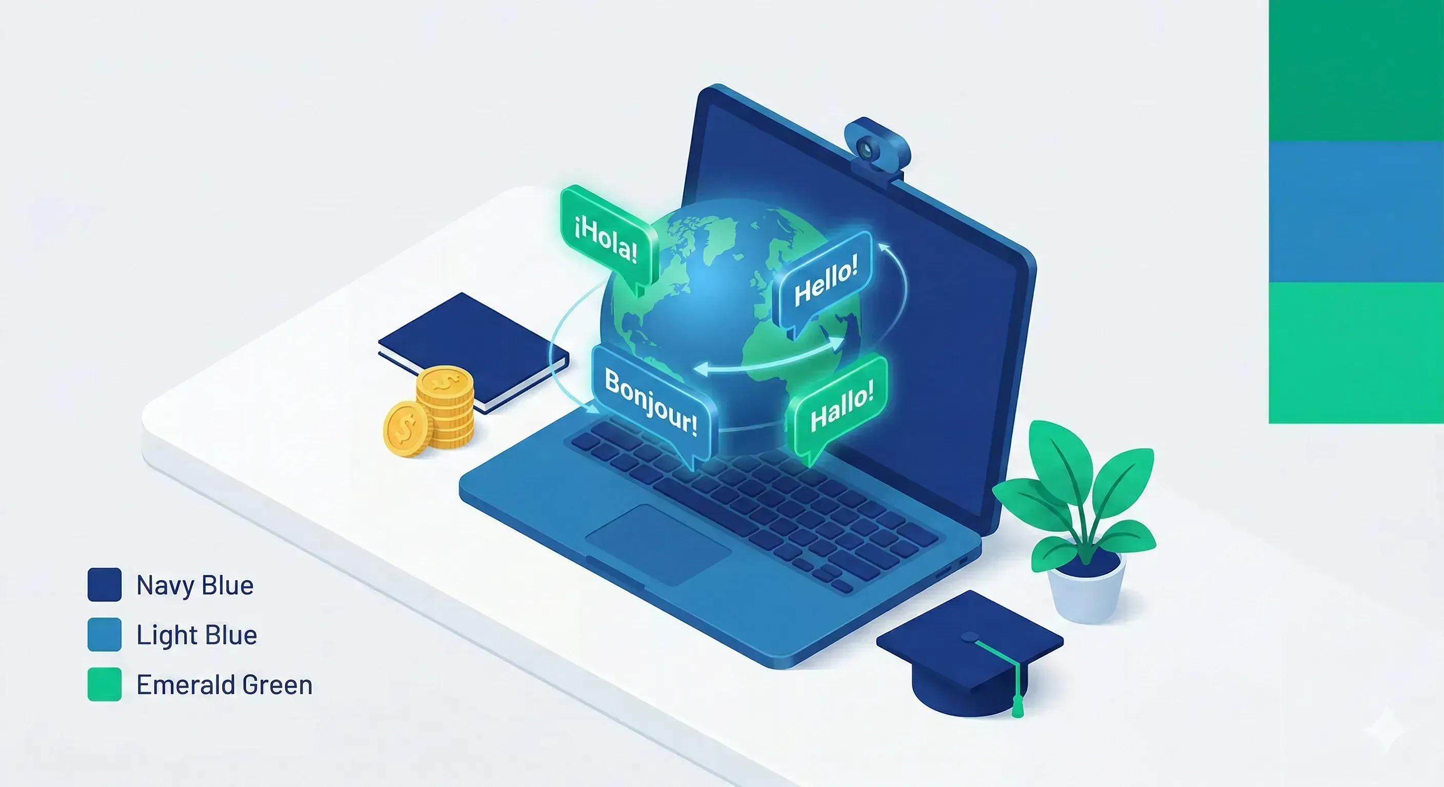 Geld verdienen als Online-Sprachlehrer