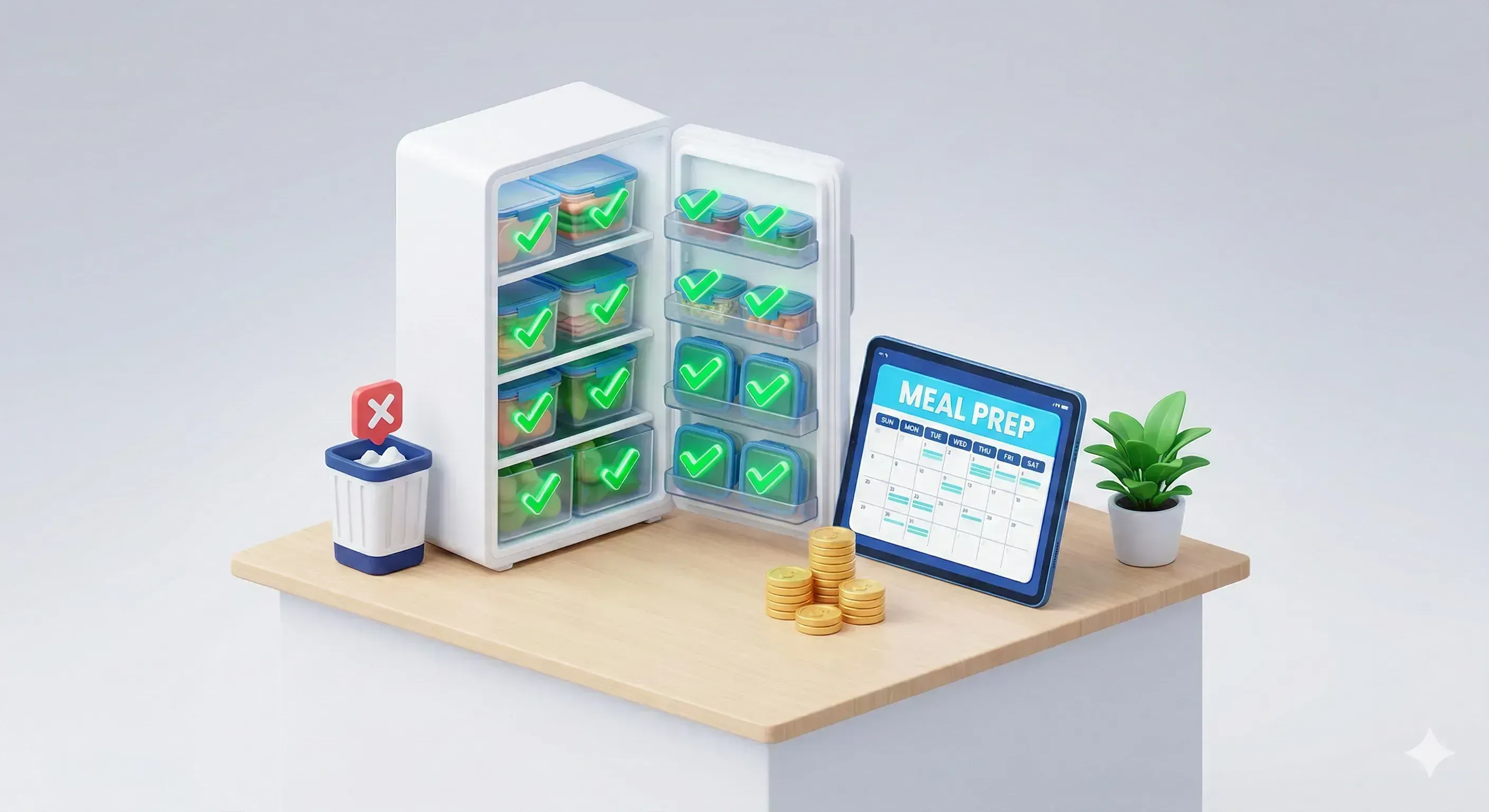 Lebensmittelverschwendung reduzieren und 600 € im Jahr sparen