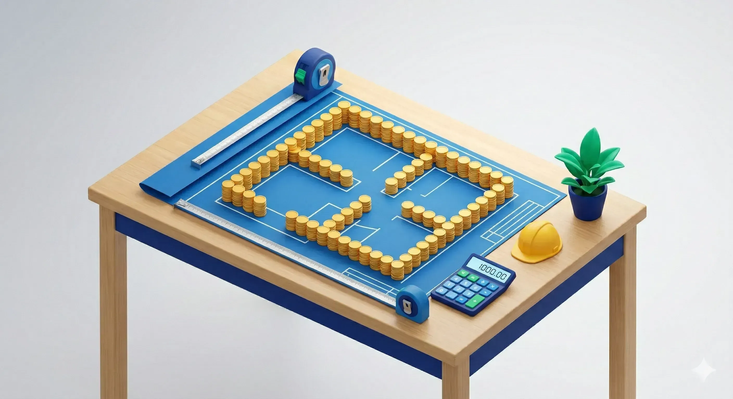 Hausrenovierung budgetieren ohne einen Cent Abweichung